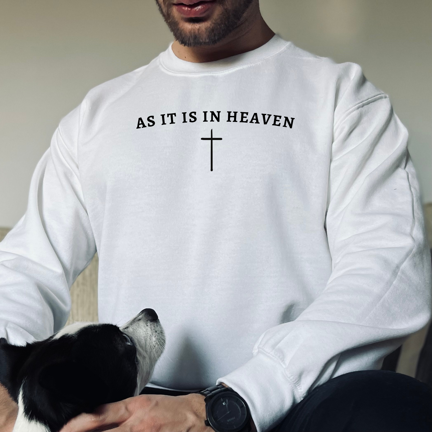 As It Is In Heaven Crewneck
