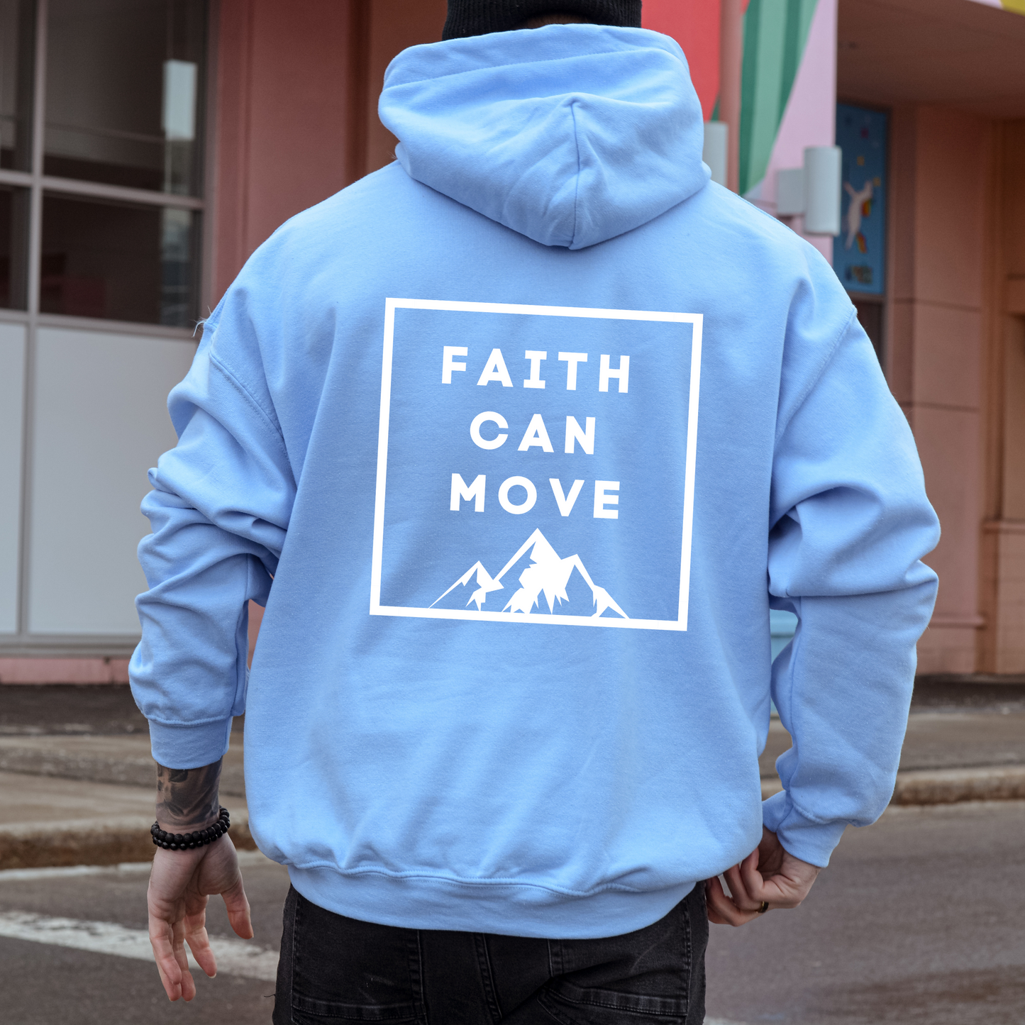 Faith Can Move Mountains Hoodie