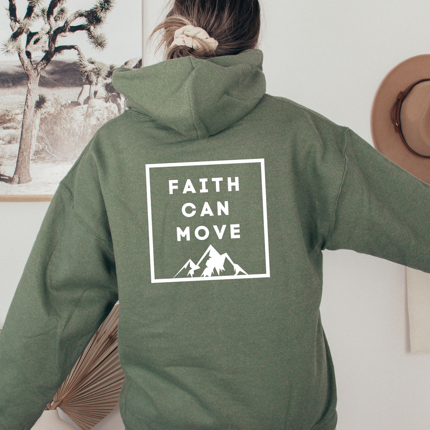 Faith Can Move Mountains Hoodie