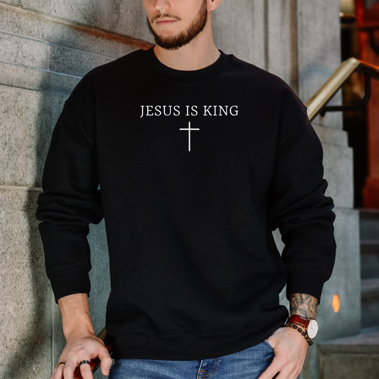 Jesus Is King Crewneck