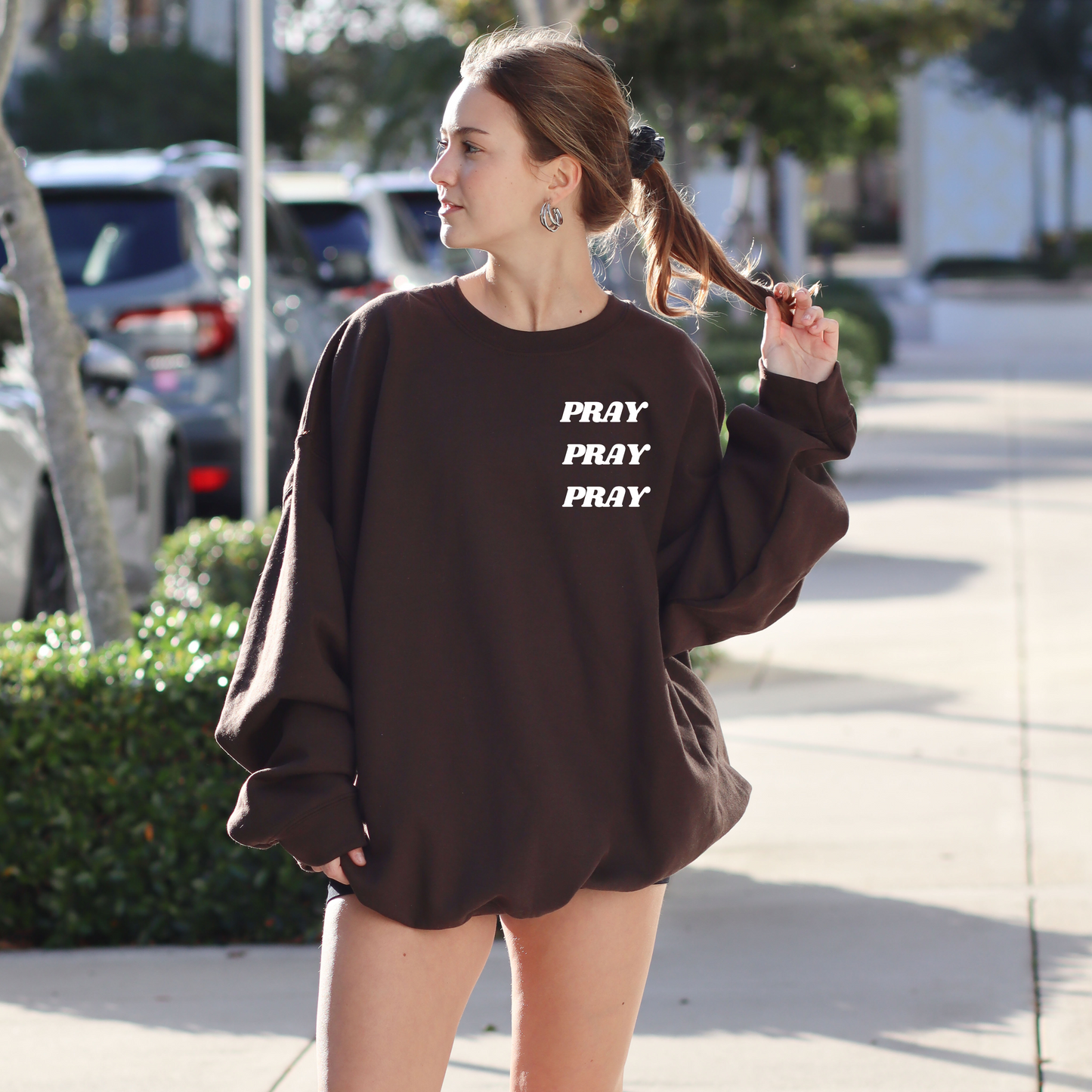 Pray Pray Pray Crewneck