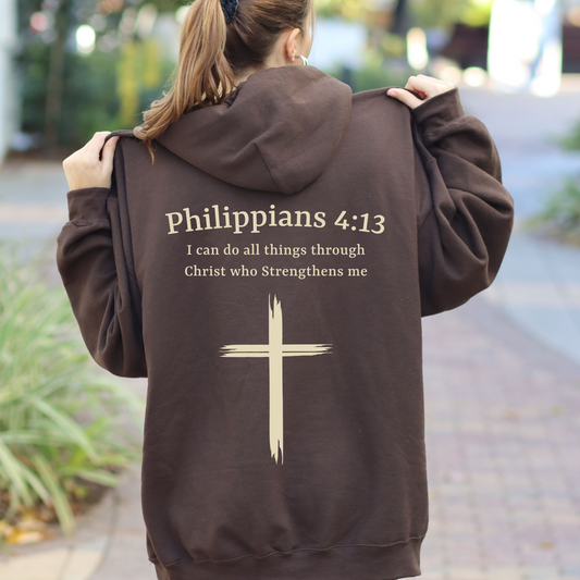 Philippians 4:13 Hoodie